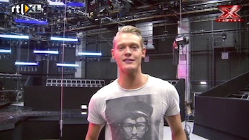 X Factor Ferry Doedens doet BACKSTAGE SHOW