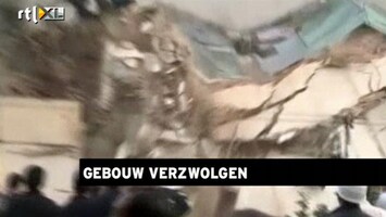 RTL Z Nieuws Gebouwenblok China verdwijnt in metrotunnel
