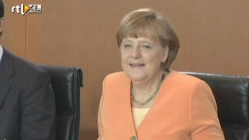 RTL Nieuws Foutje: Merkel steunt Oranje