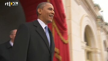 RTL Nieuws Afleggen eed Obama niet helemaal soepel