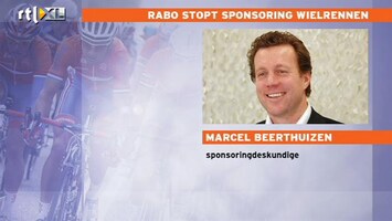 RTL Z Nieuws Juiste stap voor Rabobank, wielrennen is door en door verrot'
