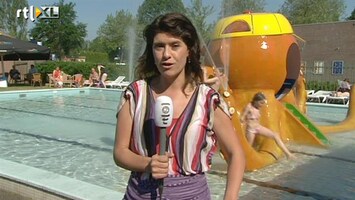 RTL Z Nieuws Drukte richting strand, file op de weg