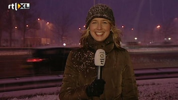 RTL Nieuws 'Geen grote problemen door sneeuw, maar komende uren ander verhaal'