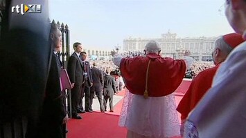 RTL Nieuws Paus bezoekt Wereldjongerendagen Madrid