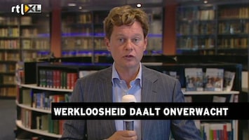 RTL Z Nieuws Daling werkloosheid is geen trendbreuk