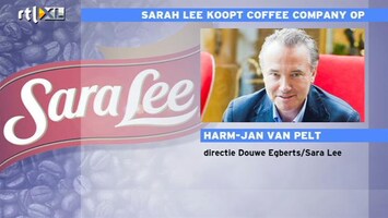 RTL Z Nieuws Sara Lee wil groeien met overname Coffee Company