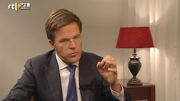 RTL Nieuws Rutte: ik heb de reacties onderschat