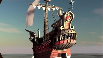 Piet Piraat Afval op zee