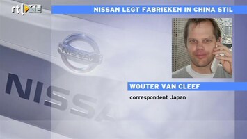 RTL Z Nieuws Conflict Japan en China escaleert: Japanse autoproduktie China ligt plat