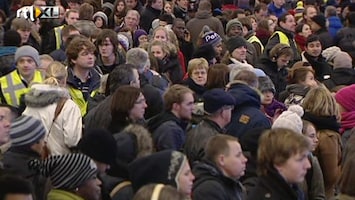 RTL Nieuws Uren wachten op een trein