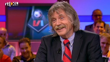 Voetbal International Johan Derksen bij Spuiten & Slikken