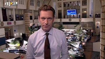 RTL Z Nieuws 14:00 uur: Banken wantrouwen elkaar, geld massaal gestald bij ECB