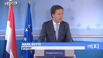 RTL Z Nieuws Rutte: belangrijke stappen vooruit gezet