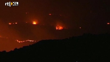 RTL Z Nieuws Flinke bosbranden rond Costa del Sol