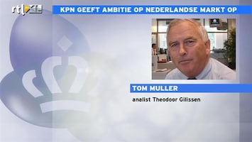 RTL Z Nieuws Tom Muller: KPN wordt binnen 2-3 jaar overgenomen