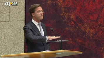 RTL Z Nieuws Rutte onder vuur; oppositie sabelt zorgplan neer