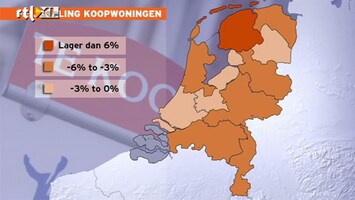 RTL Z Nieuws Huizenprijzen dalen het snelst in Friesland: aflossen wordt populair