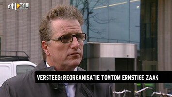 RTL Z Nieuws Jos Versteeg: reorganisatie TomTom is ernstige zaak