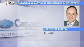 RTL Z Nieuws Capgemini vraagt werknemers loonoffer
