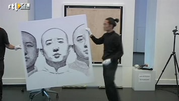 RTL Nieuws 1 kunstenaar, 2 robots, 3 kunstwerken