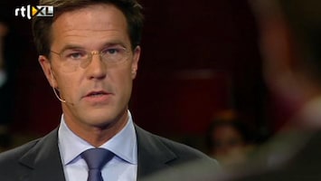 RTL Z Nieuws Rutte heeft niets verkeerd gezegd