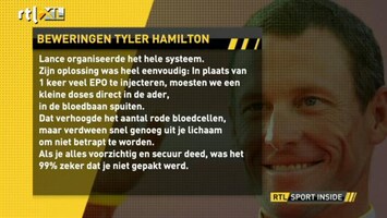 RTL Sport Inside Tyler Hamilton doet boekje open over Armstrong