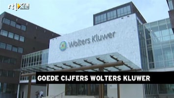 RTL Z Nieuws Goede cijfers voor Wolters Kluwer