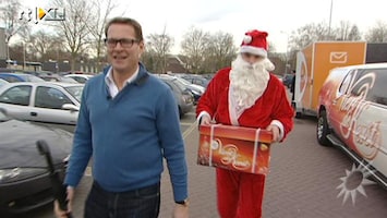 RTL Boulevard Kerstpakkettenactie met Albert Verlinde