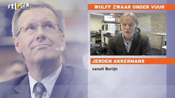 RTL Nieuws Negatieve reacties op interview Wulff