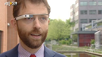 RTL Boulevard Primeur: Google Glass in de studio