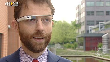 RTL Boulevard Primeur: Google Glass in de studio