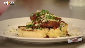 Topchef Verse chorizo met bloemkoolsteak en couscous garnituur