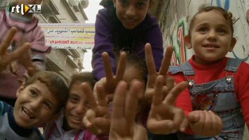 RTL Nieuws Geen invasie, geen bombardementen; Gaza viert feest