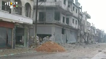 RTL Nieuws Syrische leger zet beschieting Homs voort