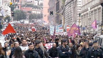 RTL Nieuws Italianen en Portugezen de straat op