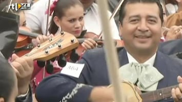 RTL Nieuws Mariachi-record weer terug in Mexico