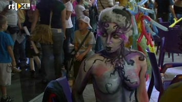 RTL Nieuws Body Art Festival in Venezuela