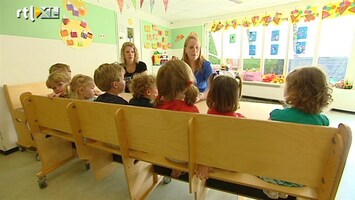 RTL Nieuws Fors minder gebruik van kinderopvang