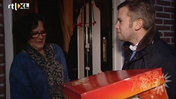 RTL Boulevard Kerstpakketten actie met Winston