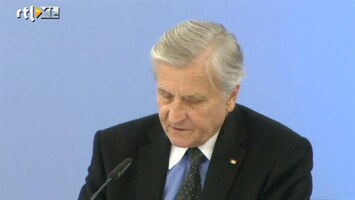 RTL Z Nieuws Trichet: inflatie te hoog om de rente te kunnen verlagen