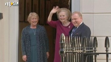 RTL Nieuws 'Toch verdriet om dood omstreden Thatcher'