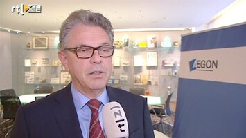 RTL Z Nieuws Lage rente raakt Aegon