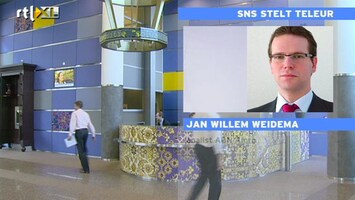 RTL Z Nieuws Niet makkelijk voor SNS om staatssteun voor eind 2013 terug te betalen