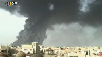 RTL Nieuws Oliepijp bij Homs getroffen