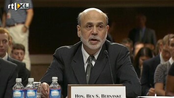 RTL Z Nieuws Bernanke: voorlopig geen nieuwe stimuleringsmaatregelen