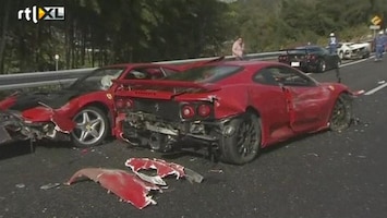 RTL Nieuws Ferrarirace loopt flink uit de hand