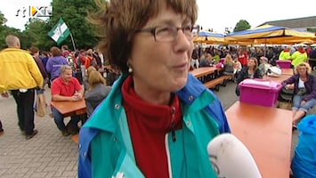 RTL Nieuws 4-daagse lopers vrezen regen niet
