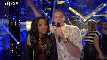 X Factor Ferry praat na met Clarissa