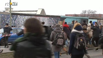 RTL Nieuws Berlijners strijden voor behoud Berlijnse Muur
