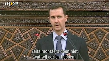 RTL Nieuws Assad: 'Bloedbad Houla was daad van terroristen'